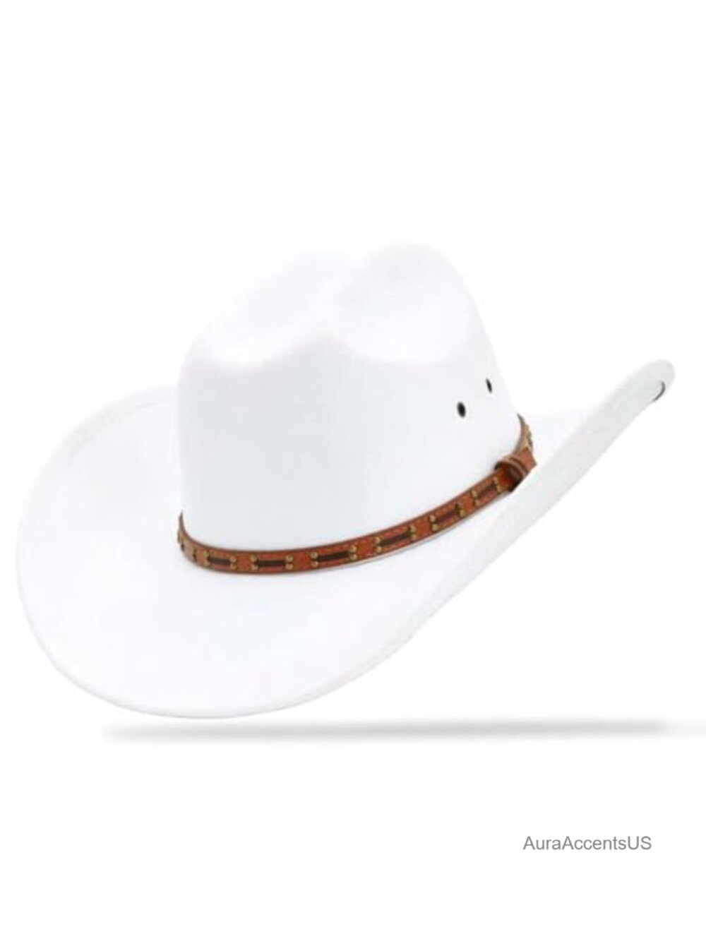 Western Cowboy Hat Wide Brim Cowgirl Hat Reshapable Gift Box